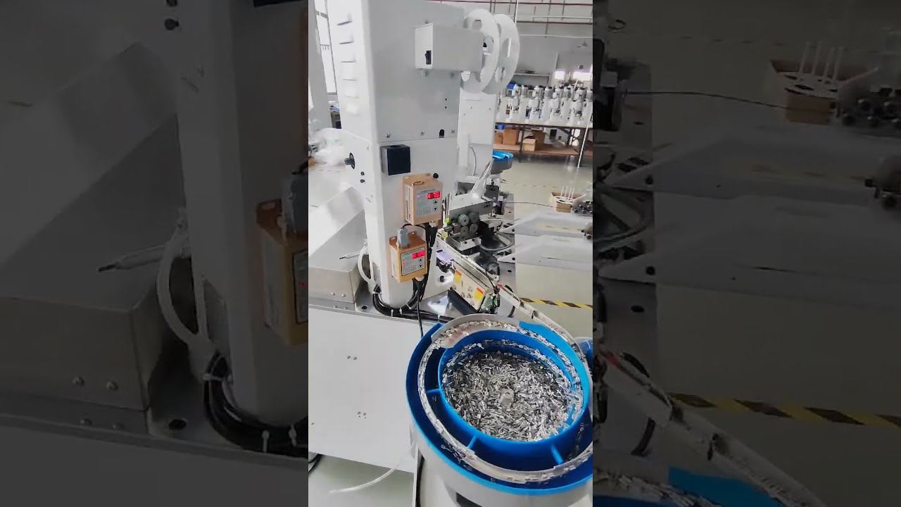 آلة ضغط عالي الحرارة لتجميع حزمة أسلاك الطاقة الداخلية للأجهزة المنزلية #machine