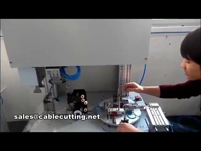 آلة ربط أوتوماتيكية للكابلات الصغيرة وأسلاك الماوس