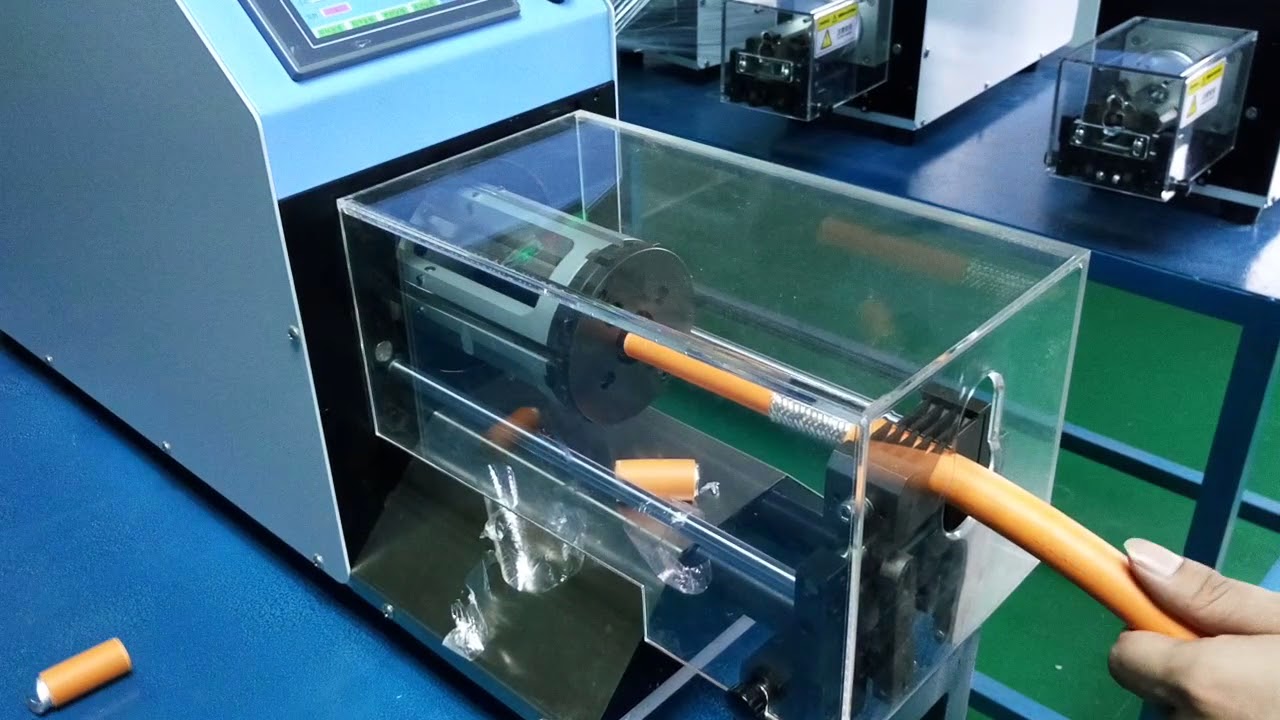 آلة تجريد الكابلات المحورية - ماكينة قطع الكابلات www.cablecutting.net