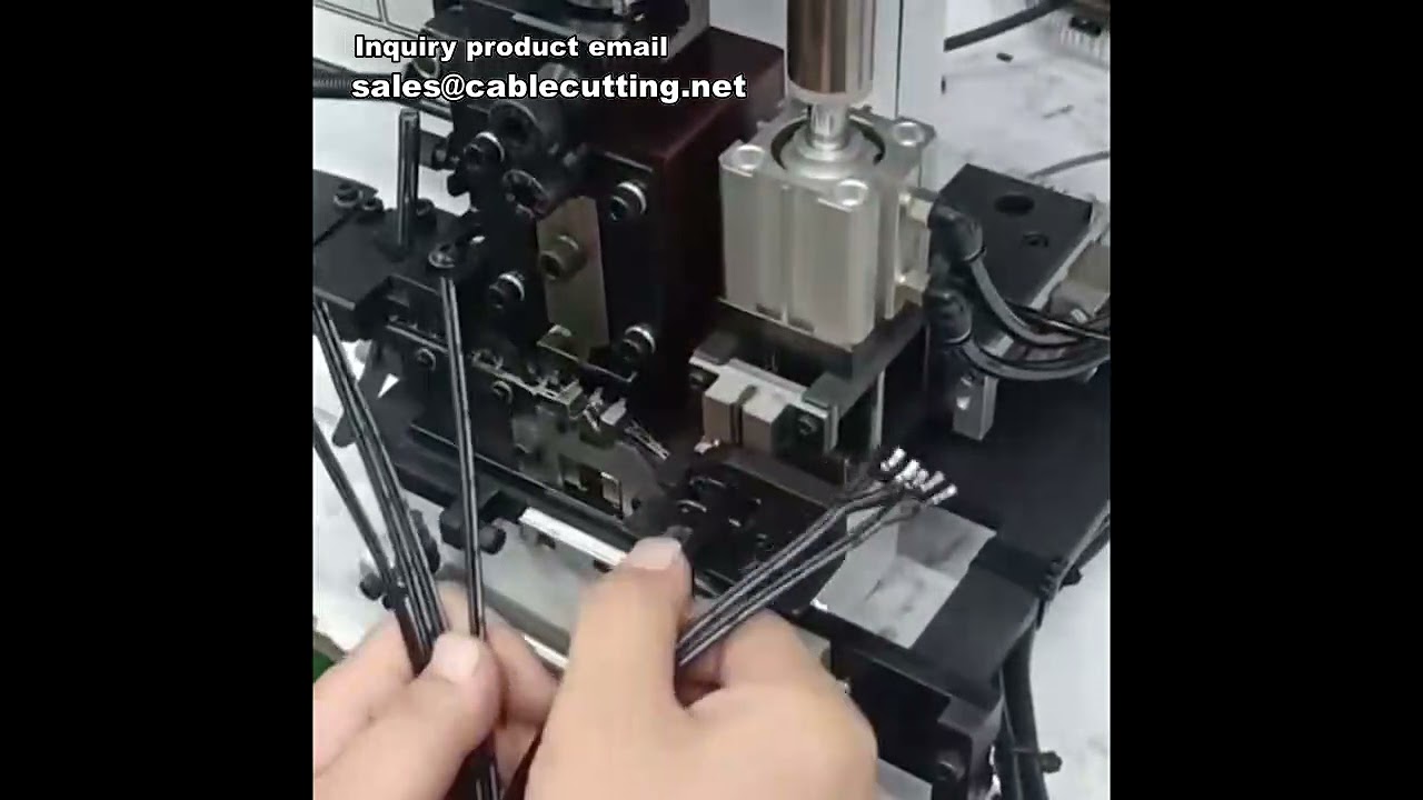 آلة تجعيد الأسلاك، آلة تجريد وضغط أطراف DC، آلة تجعيد الكابلات المسطحة (Ribbon Cable)