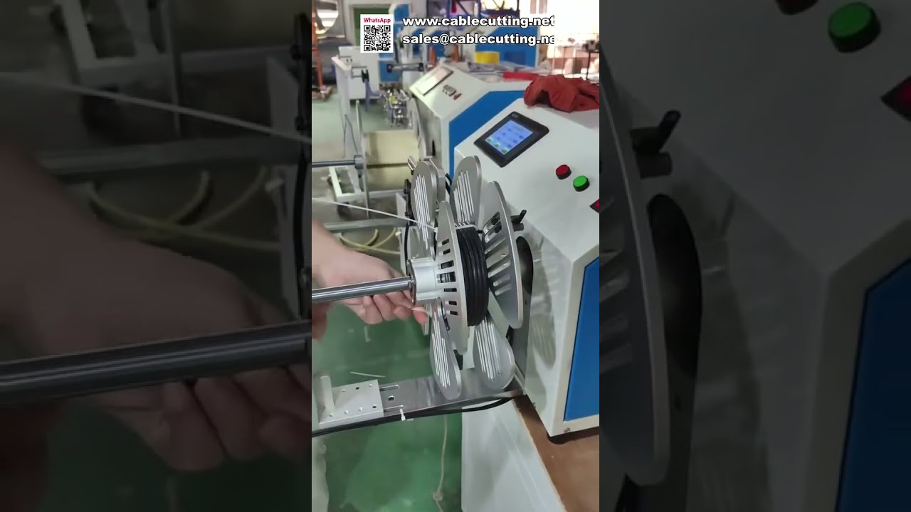 آلة لف الأسلاك الأوتوماتيكية وتجميعها على البكرات