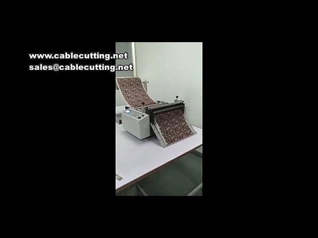 آلة قص أفلام الكمبيوتر الأوتوماتيكية - قص دقيق ومتنوع للمواد