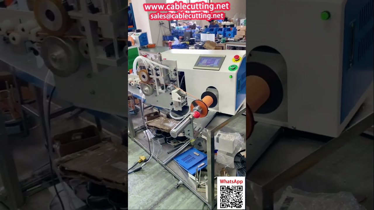 آلة لف سلك لحام PVC الأوتوماتيكية مع نظام ترتيب وعداد إنتاج