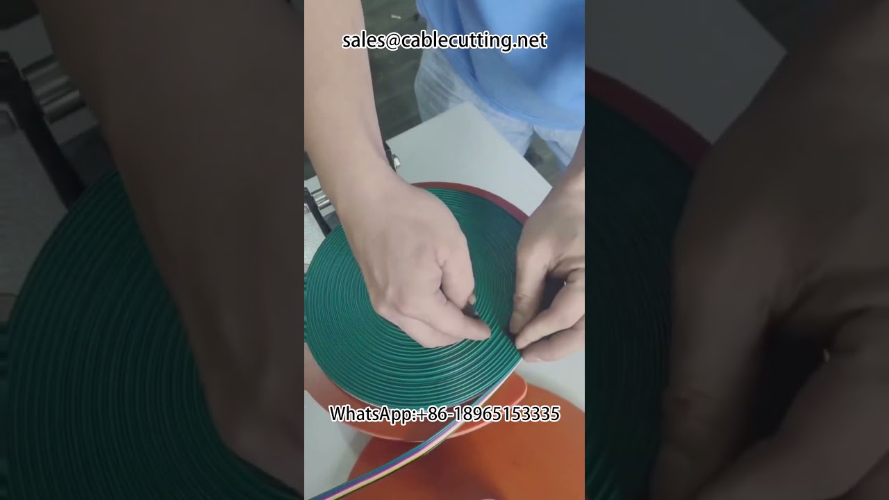 آلة لف الكابلات المسطحة، HDMI، وأسلاك الشبكات | معدات أتمتة التصنيع